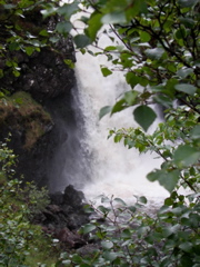 A waterfall on the Inverianvie River