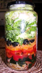 jar of salad