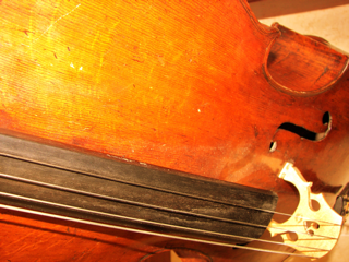 My borrowed cello