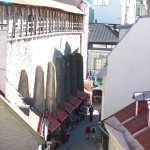 Street from Tallinn city wall
