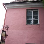 Window of Uncle Oskar’s last residence in Tallinn